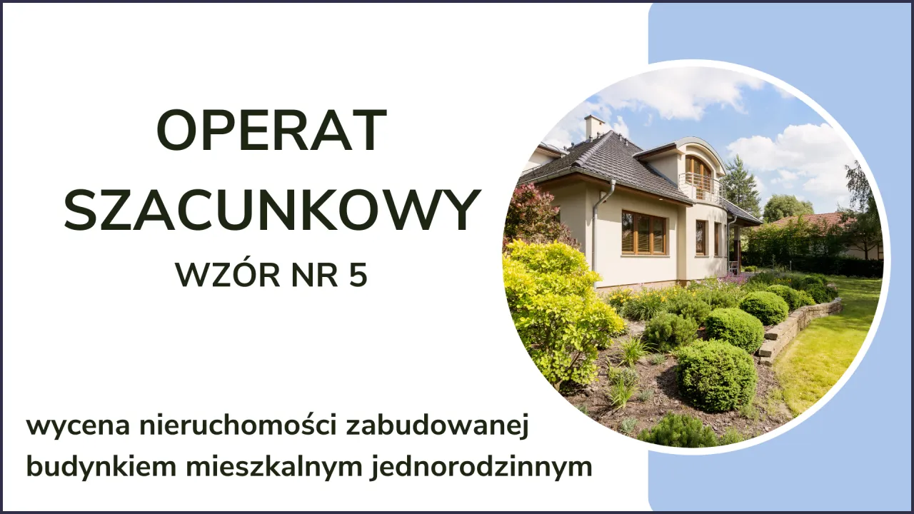 operat szacunkowy nieruchomości