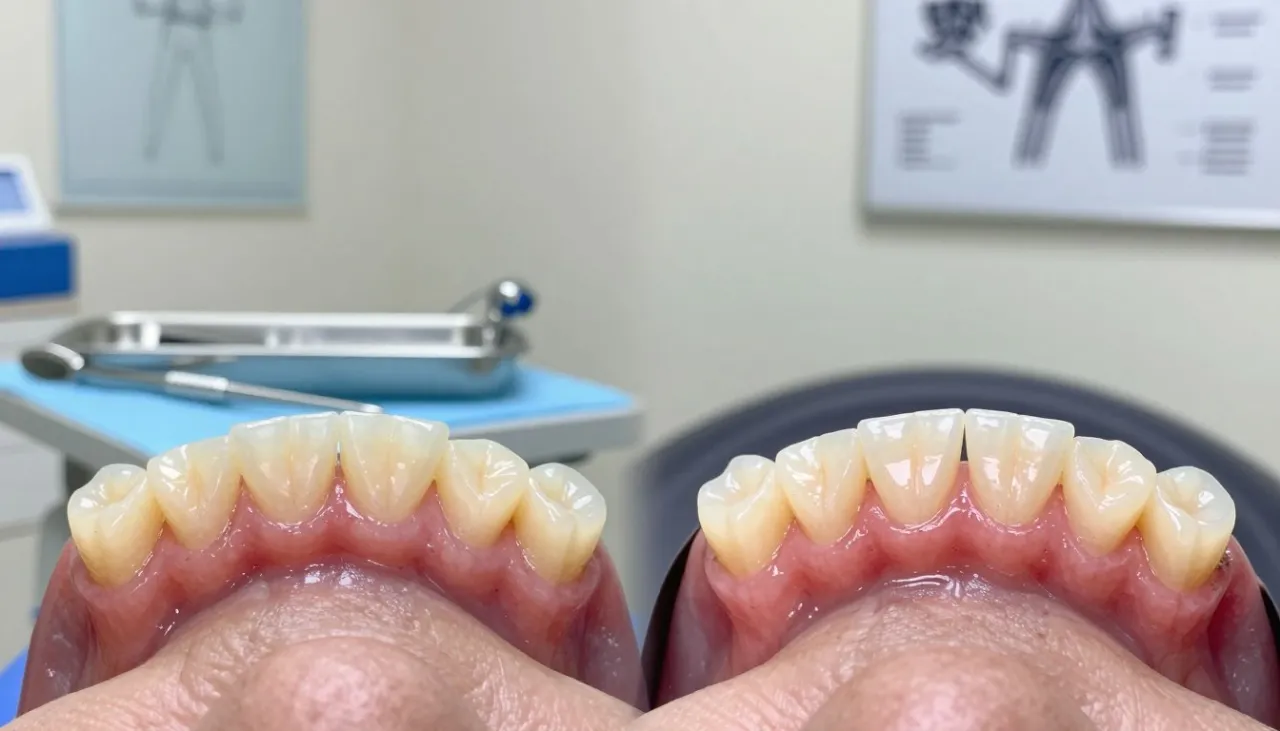 Przeszczep dziąsła efekty przed i po