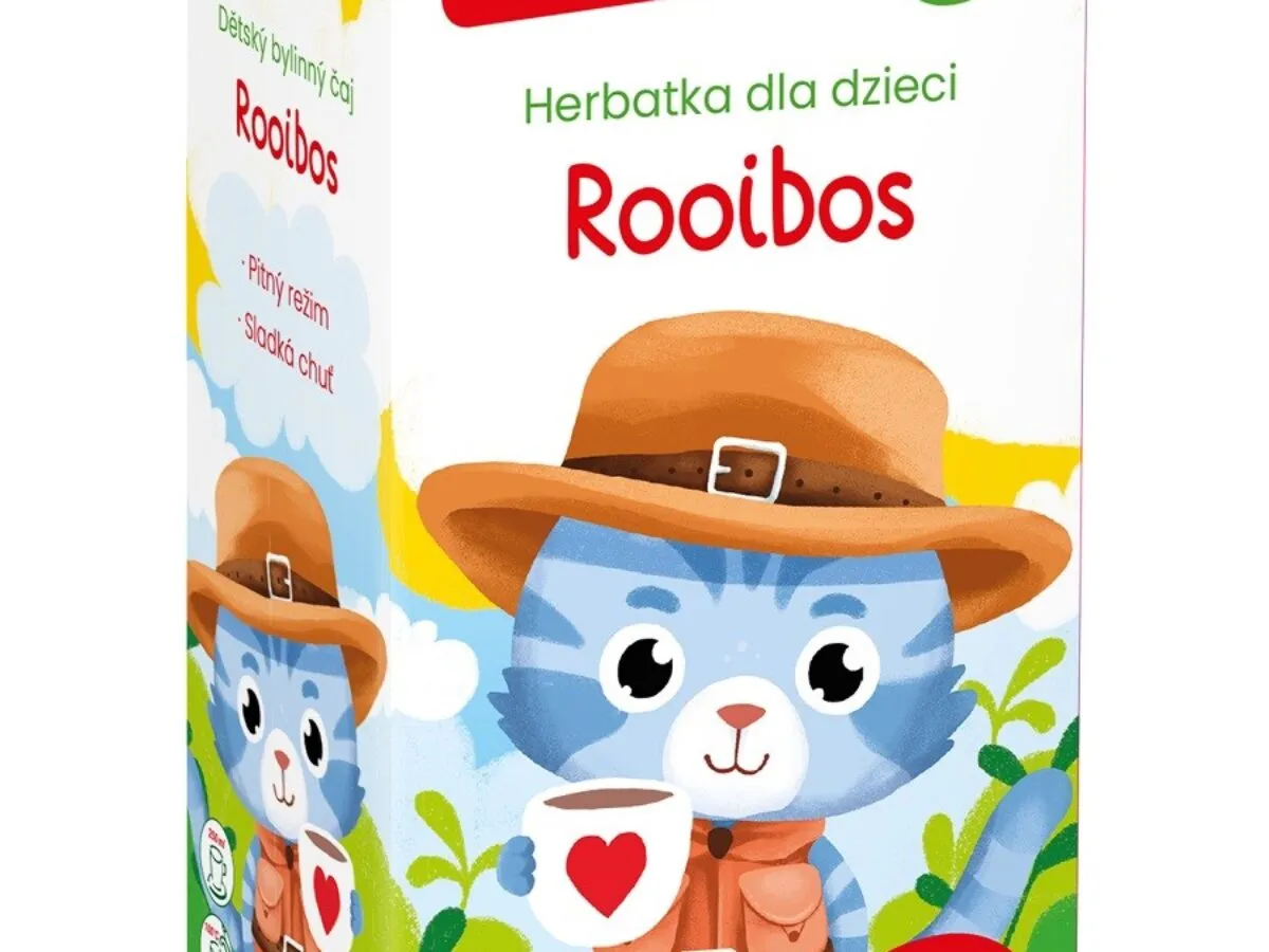 bezpieczne herbatki dla dzieci rumianek melisa rooibos