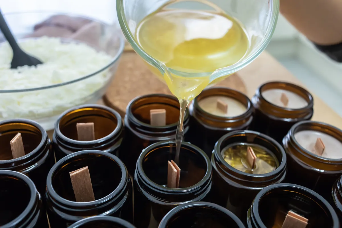 jak zrobić świecę sojową krok po kroku