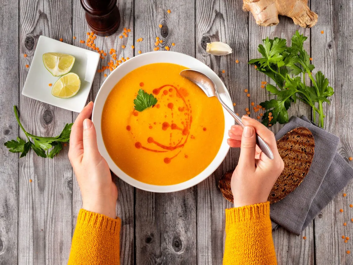 zdrowe zagęszczanie zupy dla cukrzyka