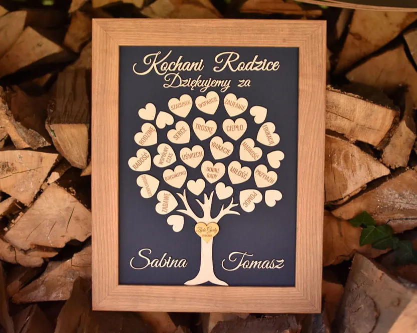 inspiracje prezenty złote gody personalizowane