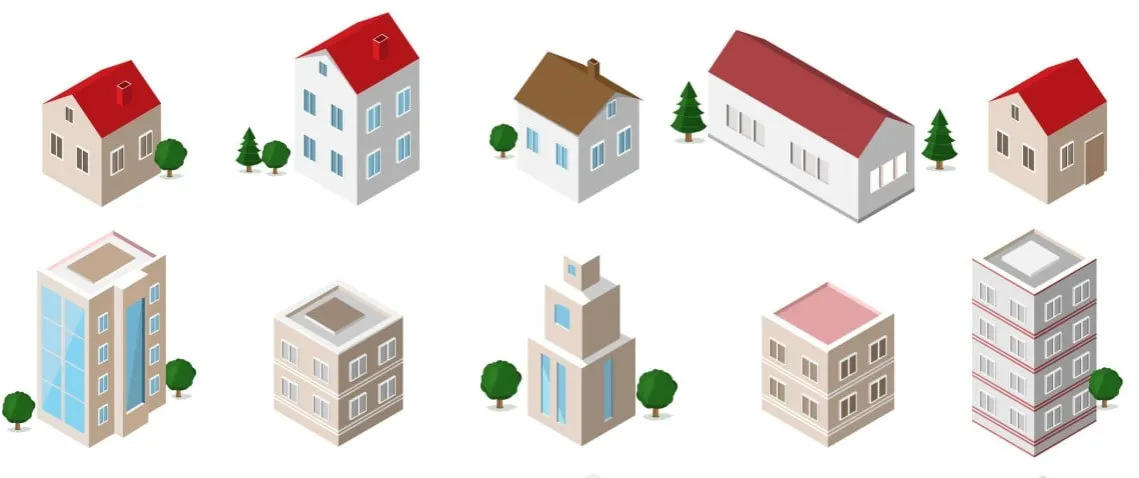 rodzaje budynk&oacute;w PKOB