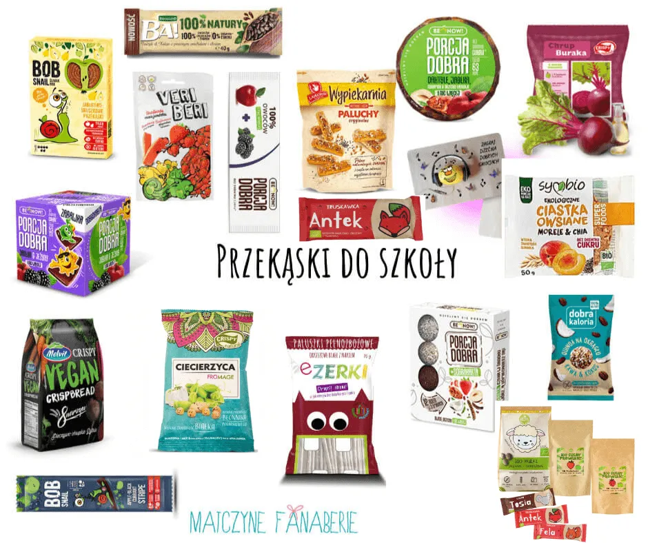 Zdrowe przekąski dla dzieci w szkole