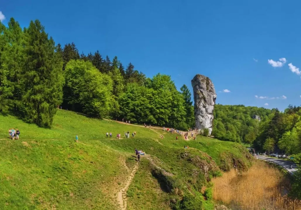 Malownicze krajobrazy Dolinki Krakowskie