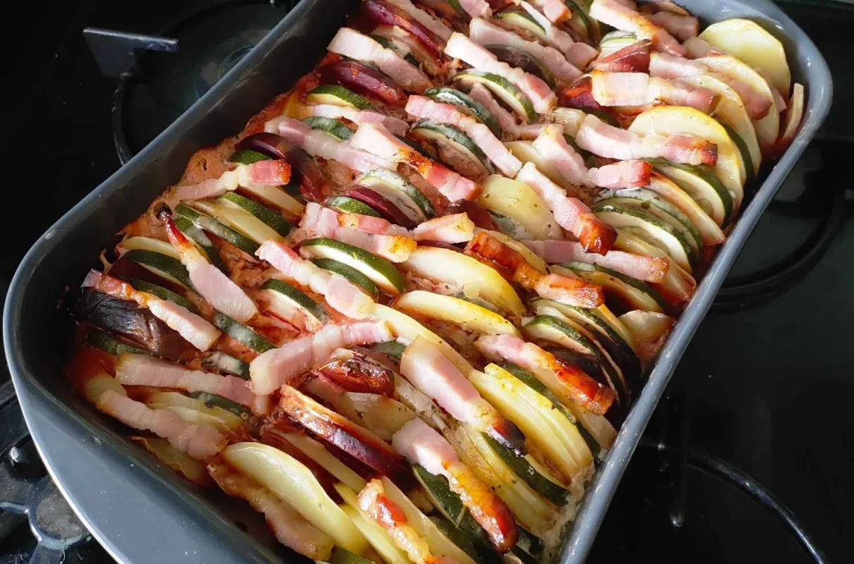 Zapiekanka z burakami składniki