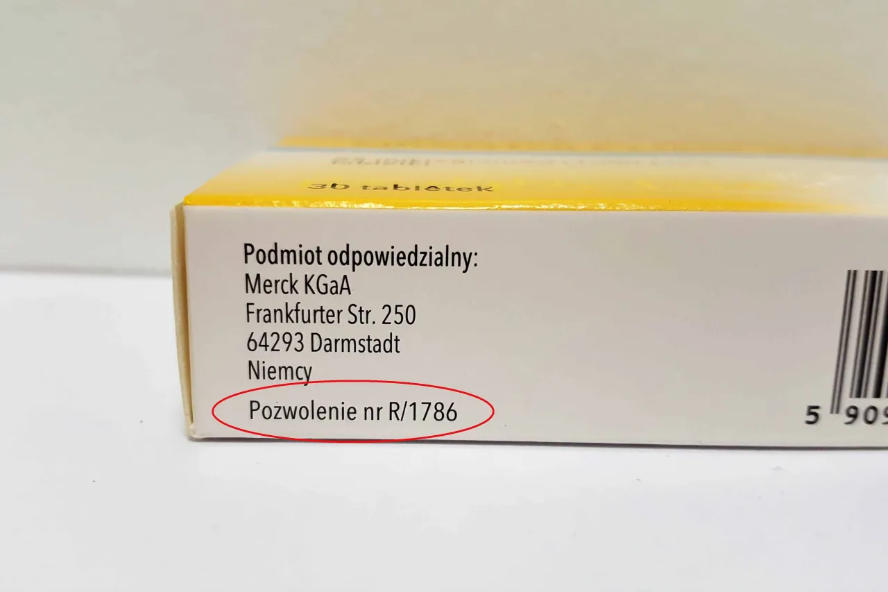 opakowanie lek otc oznaczenia numer pozwolenia ulotka