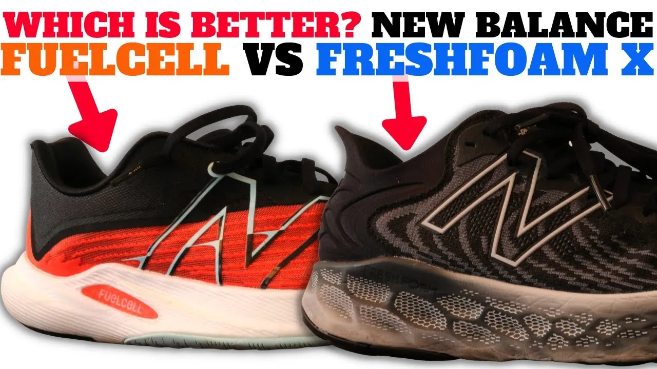 New Balance Fresh Foam X vs FuelCell technology