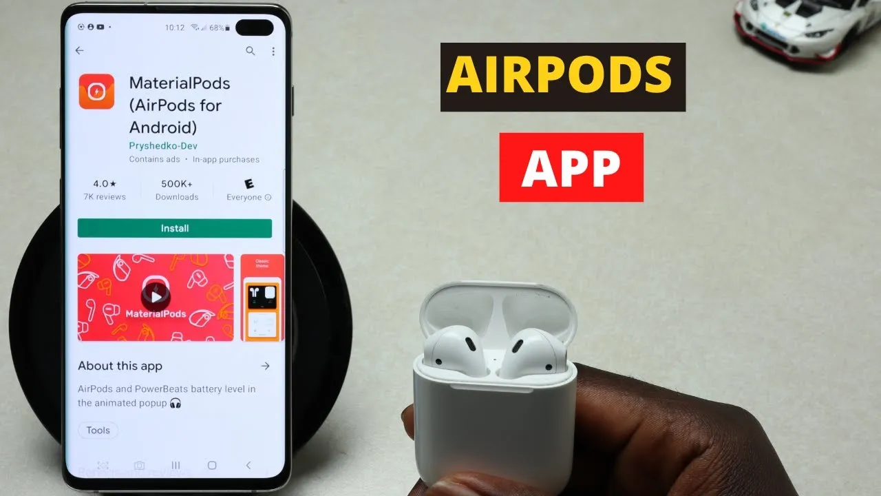 aplikacje do obsługi airpods na androida