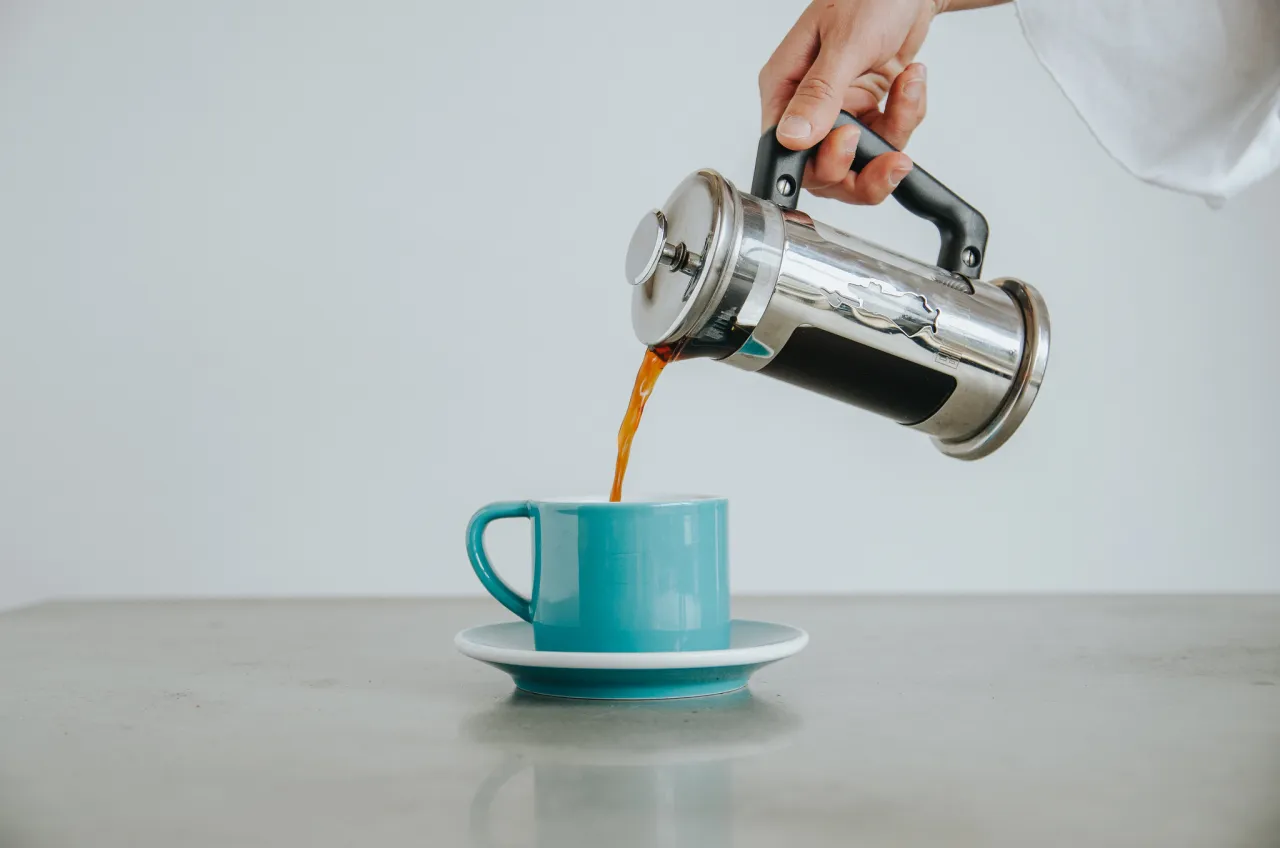 French Press parzenie krok po kroku