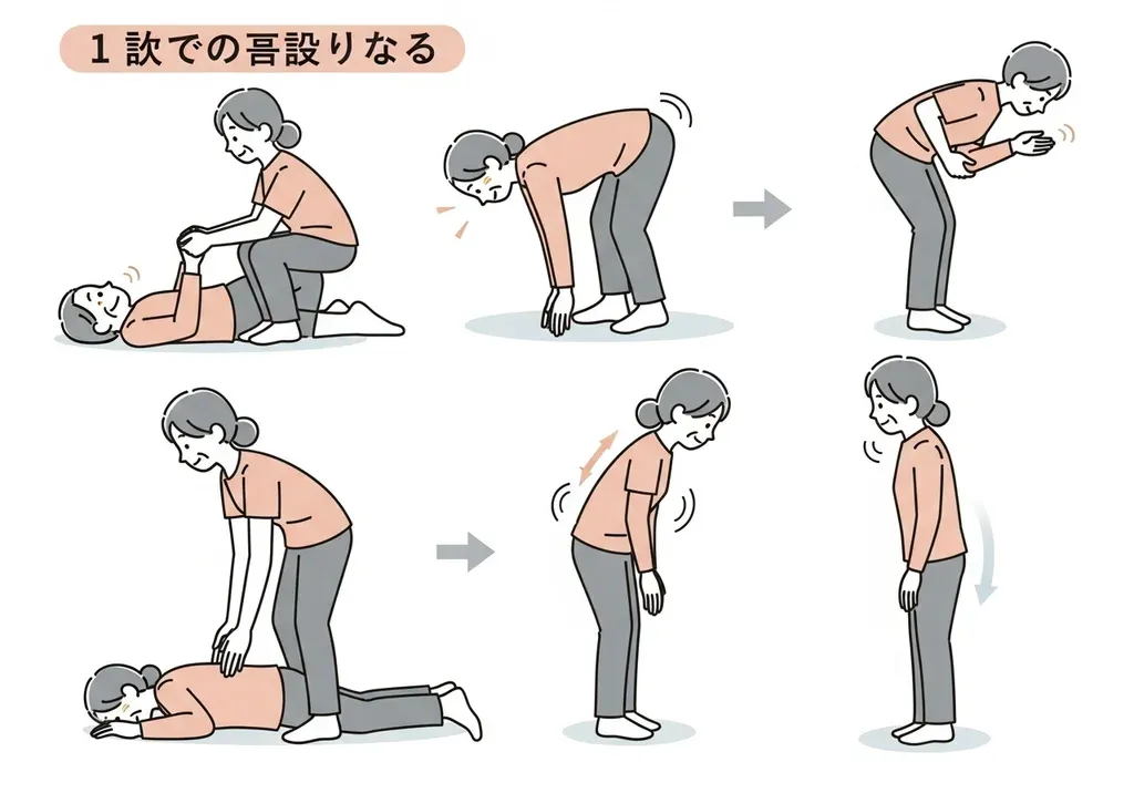 Technika podnoszenia seniora z podłogi za pomocą krzesła