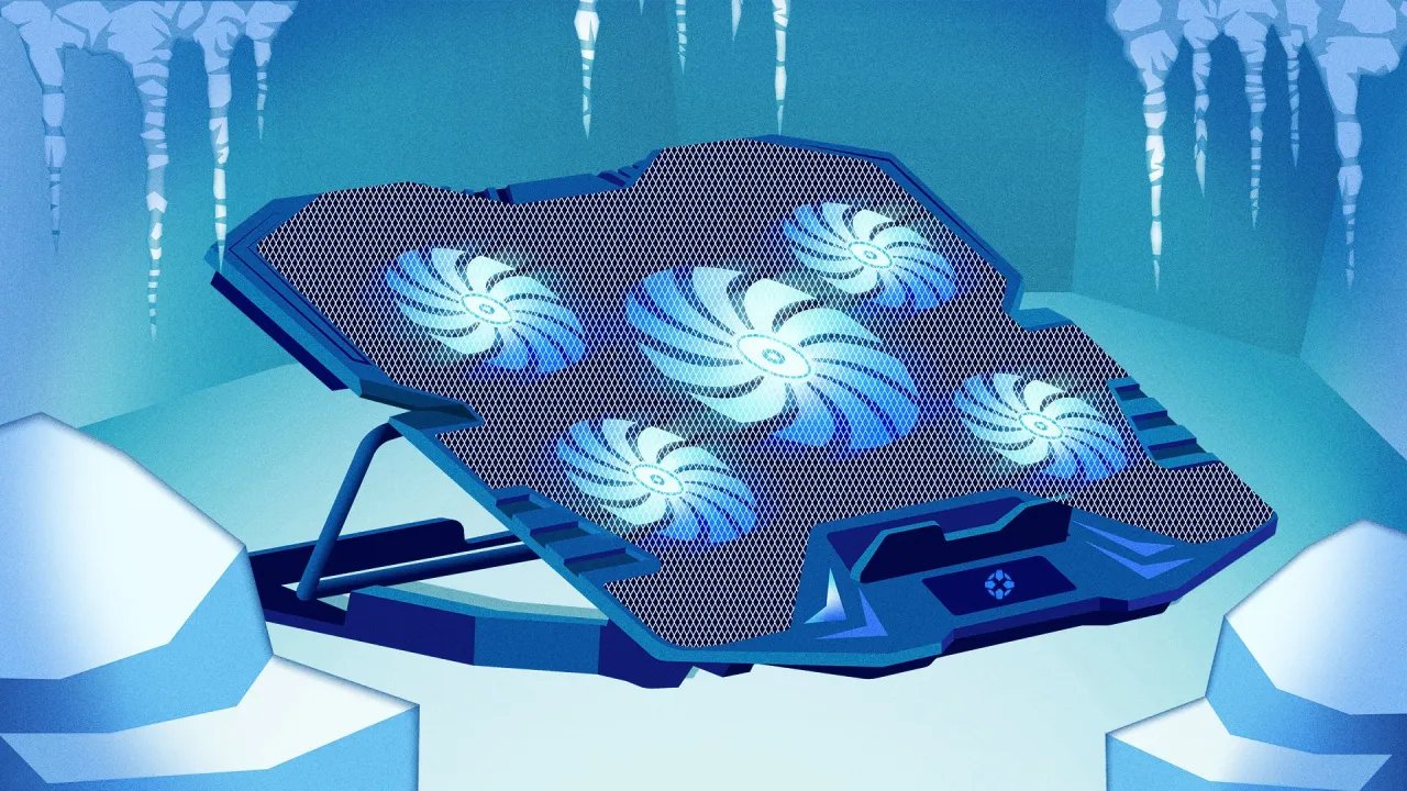 laptop cooling pad test results chart