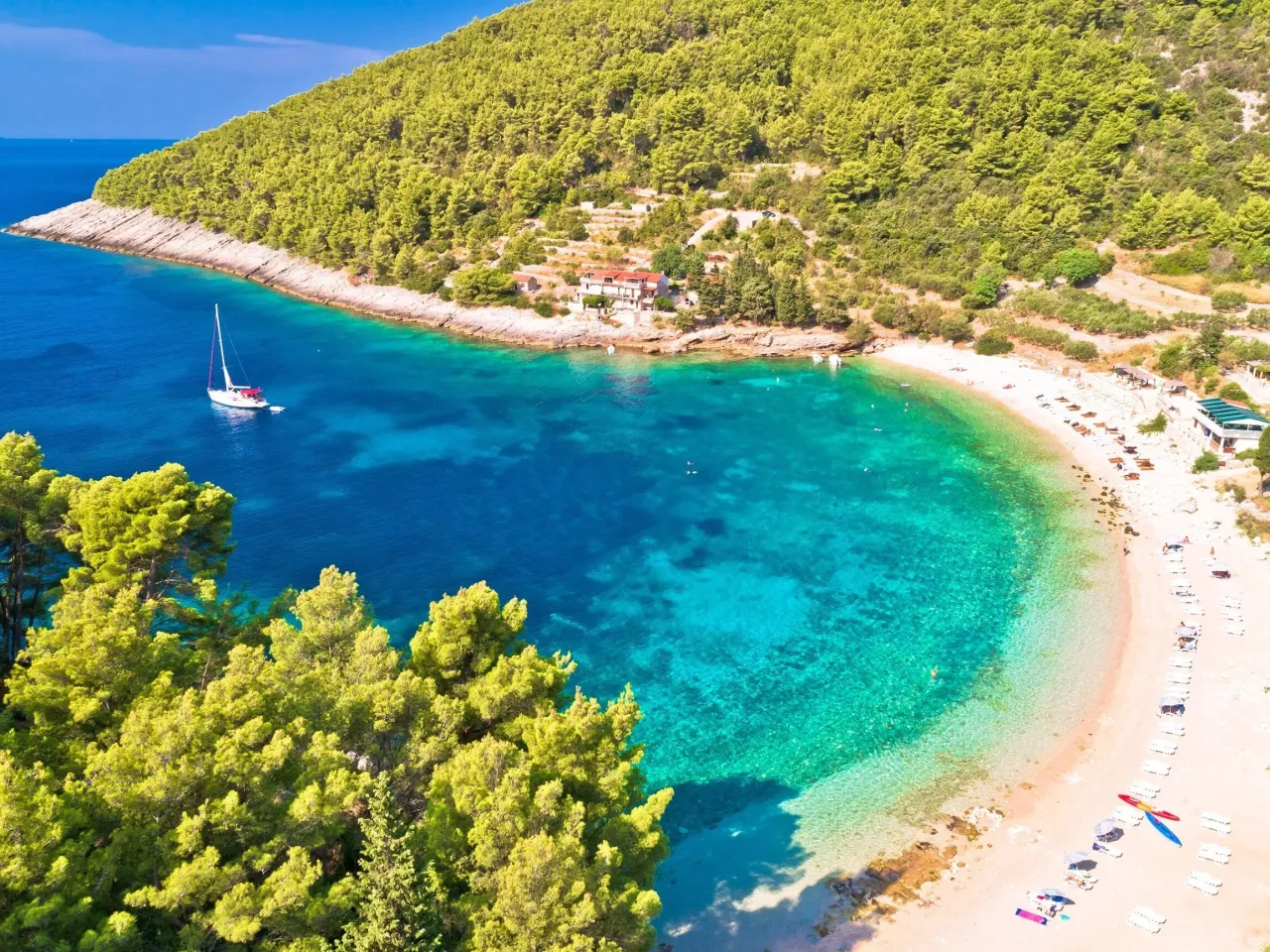 Czystość wody Adriatyk Chorwacja