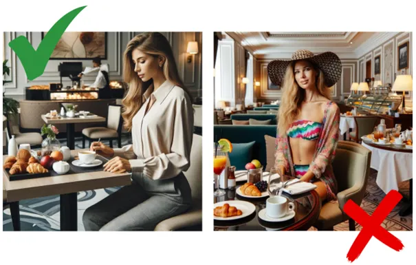 Zdjęcie Jak się ubrać na śniadanie w hotelu, aby uniknąć faux pas?