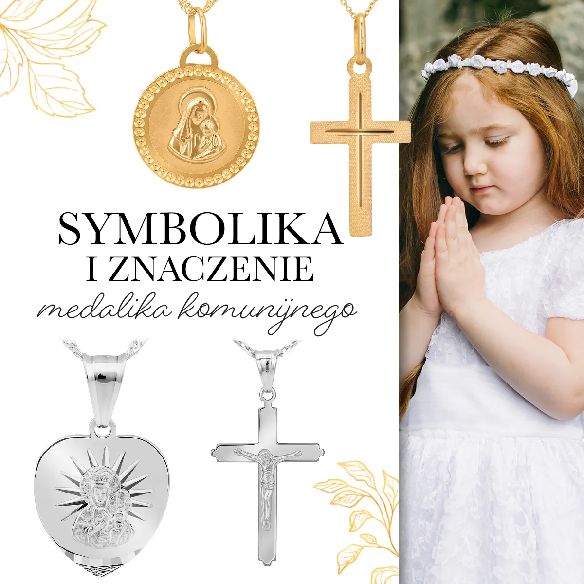 Zdjęcie Jaki medalik na komunię? Wybierz idealny symbol wiary dla dziecka