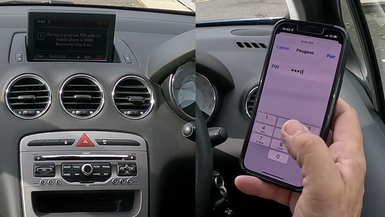 Zdjęcie Jak włączyć bluetooth w peugeot 308 i cieszyć się muzyką w drodze