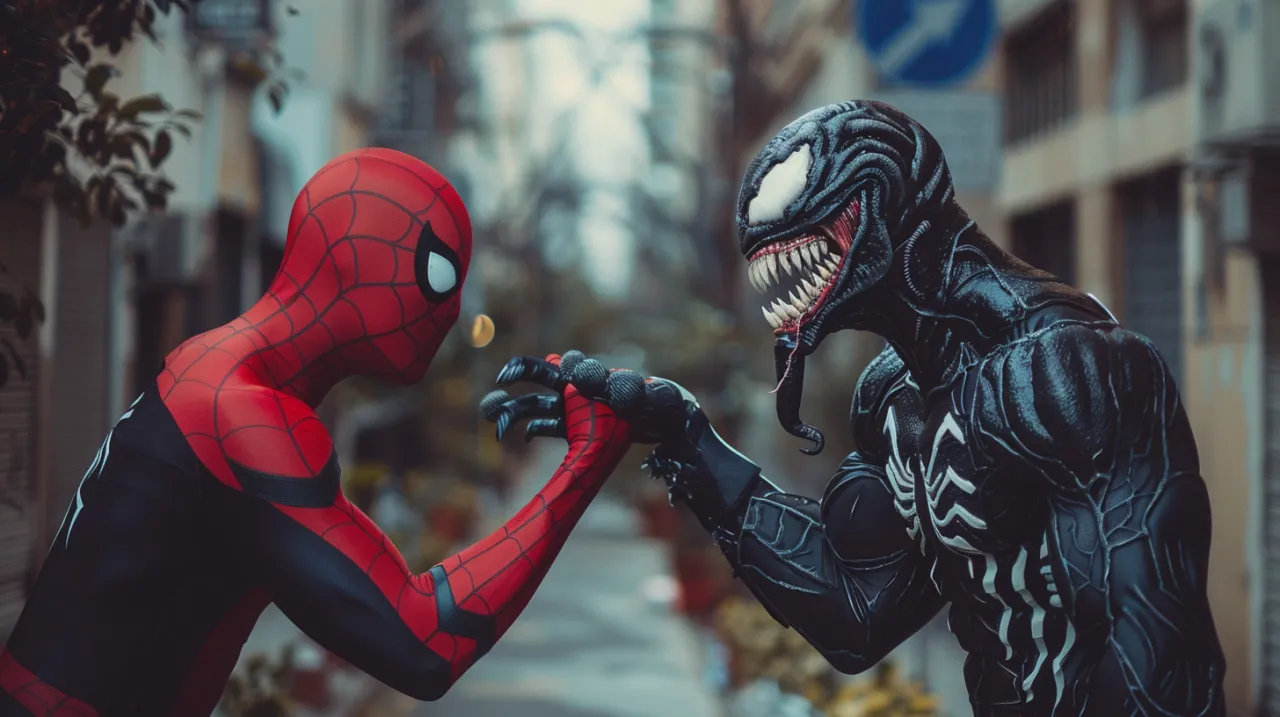 Zdjęcie Venom i Spider-Man: Kiedy odbędzie się epicki crossover między nimi?