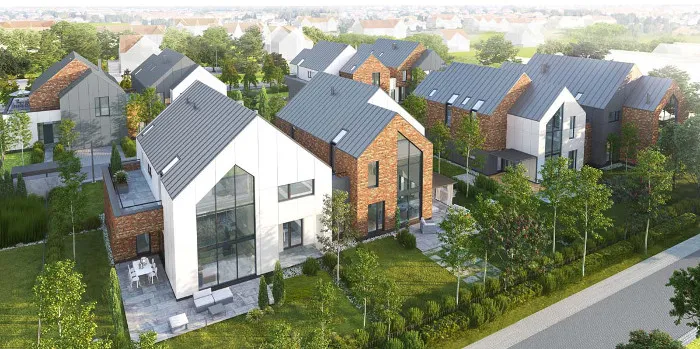 Zdjęcie Osiedle w Warszawie jak osiedle: odkryj unikalne Woodland Houses