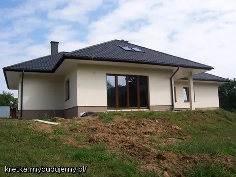 Zdjęcie Idealna elewacja do zielonego dachu. Harmonijne połączenie architektury i natury