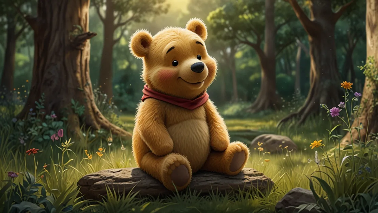 Zdjęcie Kubuś Puchatek książka autor A.A. Milne i jego magiczny świat przygód