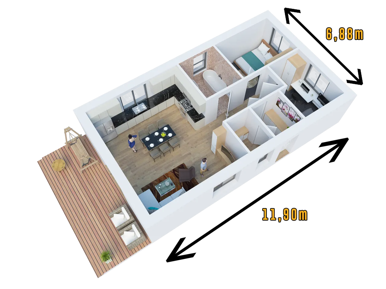 Zdjęcie Ile kosztuje budowa domu 60m2? Poznaj szczegóły i ukryte wydatki