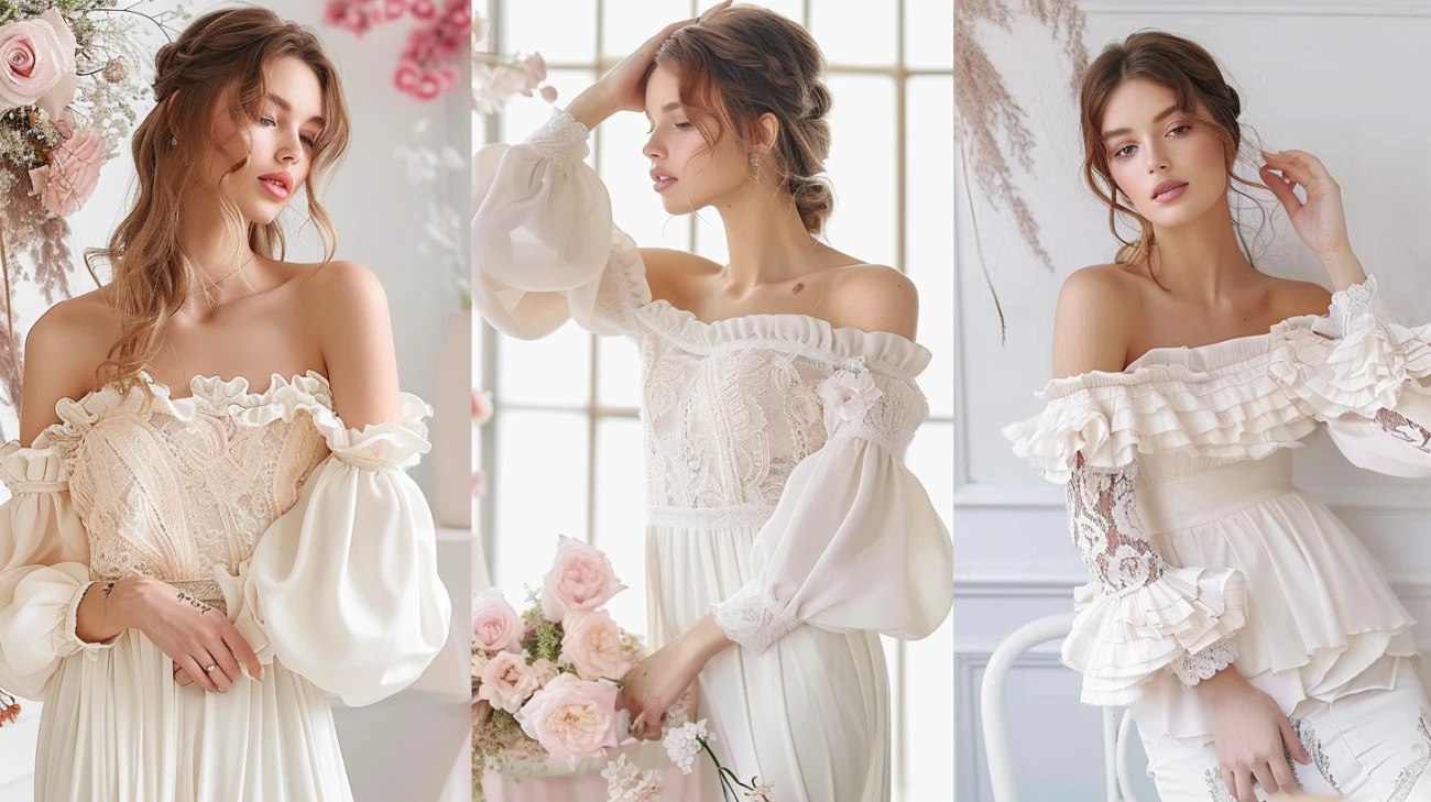 Zdjęcie Eleganckie bluzki na wesele: Jakie modele są w modzie?