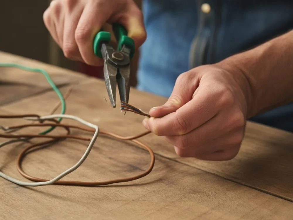 Zdjęcie Ściąganie izolacji z kabli: Jak zrobić to szybko i bezpiecznie?