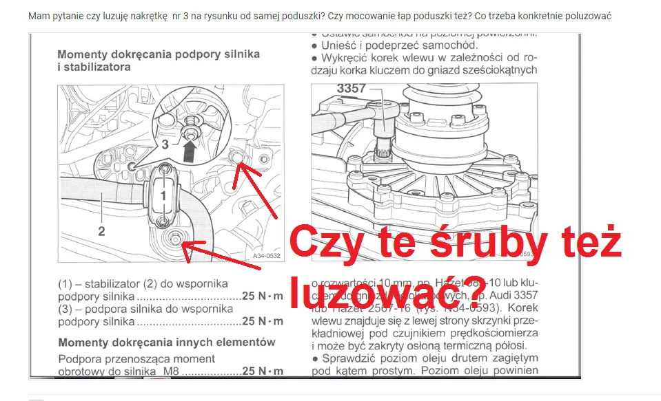 Zdjęcie Ile trwa wymiana poduszki silnika? Sprawdź czynniki wpływające na czas