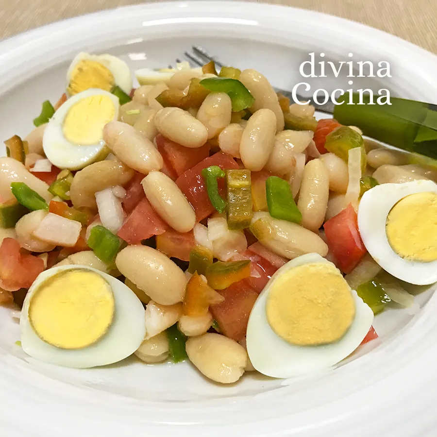 Zdjęcie Deliciosa ensalada de alubias de bote: recetas fáciles y rápidas