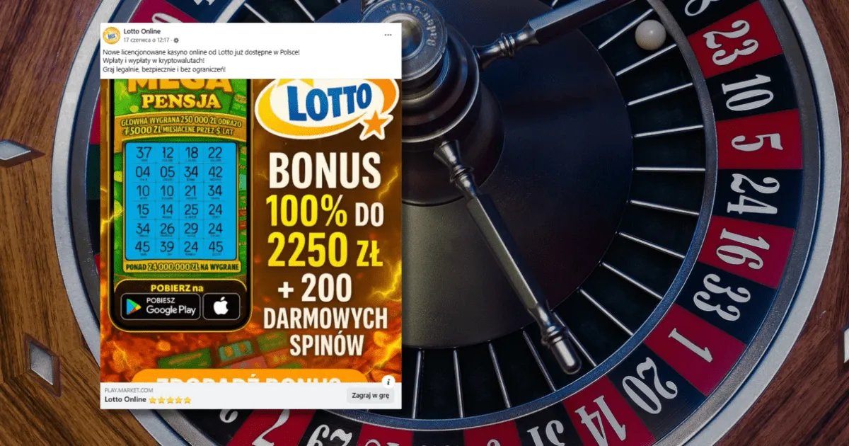 oszustwo Lotto internet