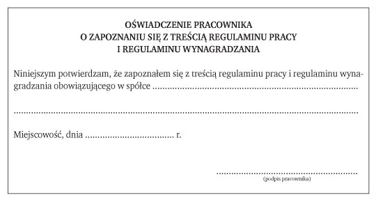 jednostka zatrudnienia przykłady dokumentów