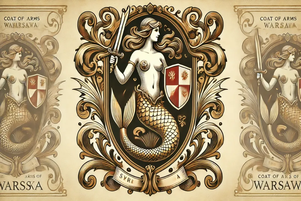 Herb Warszawy Syrenka ewolucja