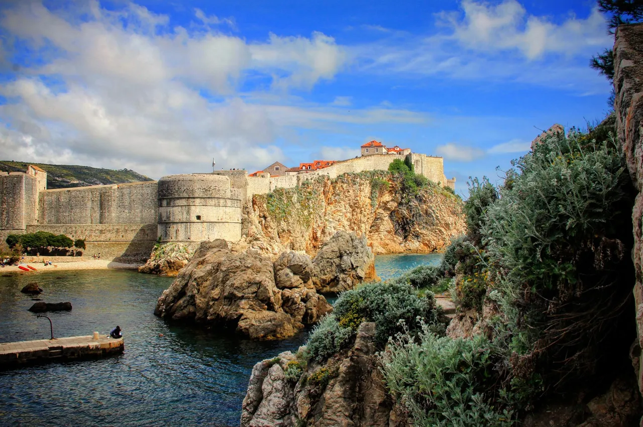 Dubrownik mury obronne