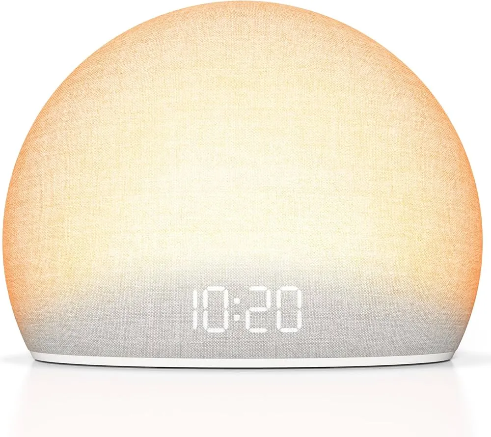 budzik symulujący wschód słońca