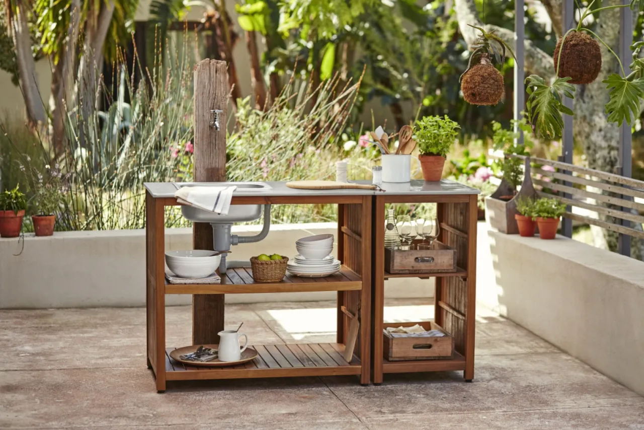 Zlew na działce DIY inspiracje