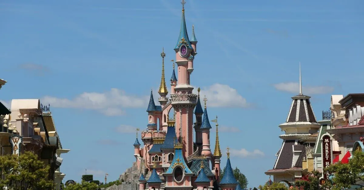 Disneyland Paris Dornröschenschloss bei Tag