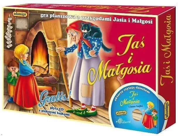 gra planszowa Jaś i Małgosia rozgrywka dzieci