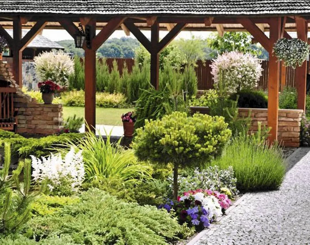 Aranżacja ogrodu na małej działce 6 ar&oacute;w