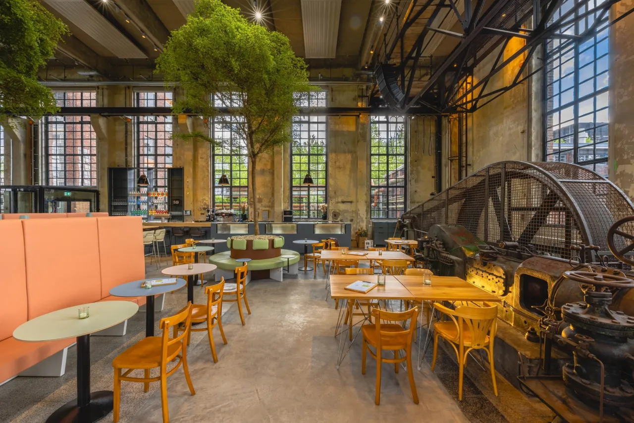 Restaurant Die Kokerei Hansa Innenansicht Waschkaue