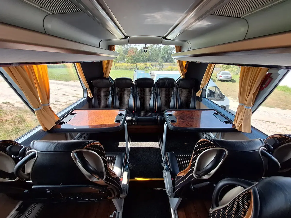 Luksusowy autokar VIP wnętrze