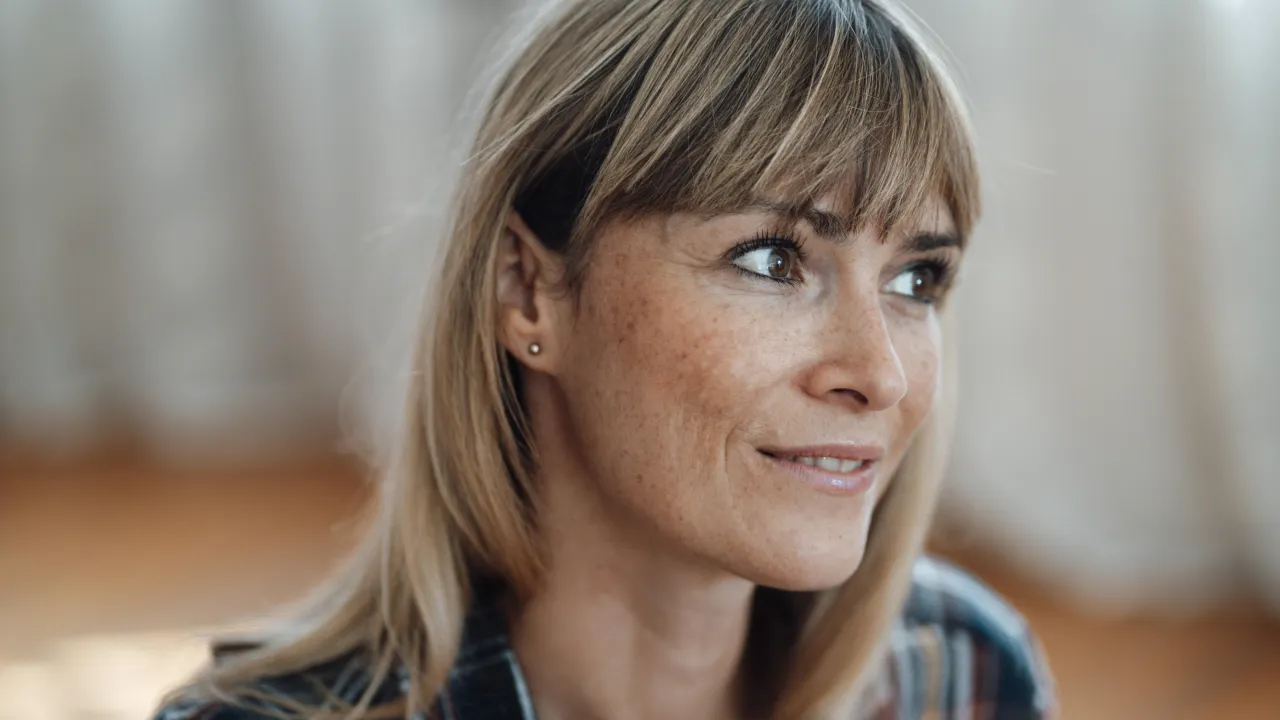 Pony Frisuren halblanges Haar