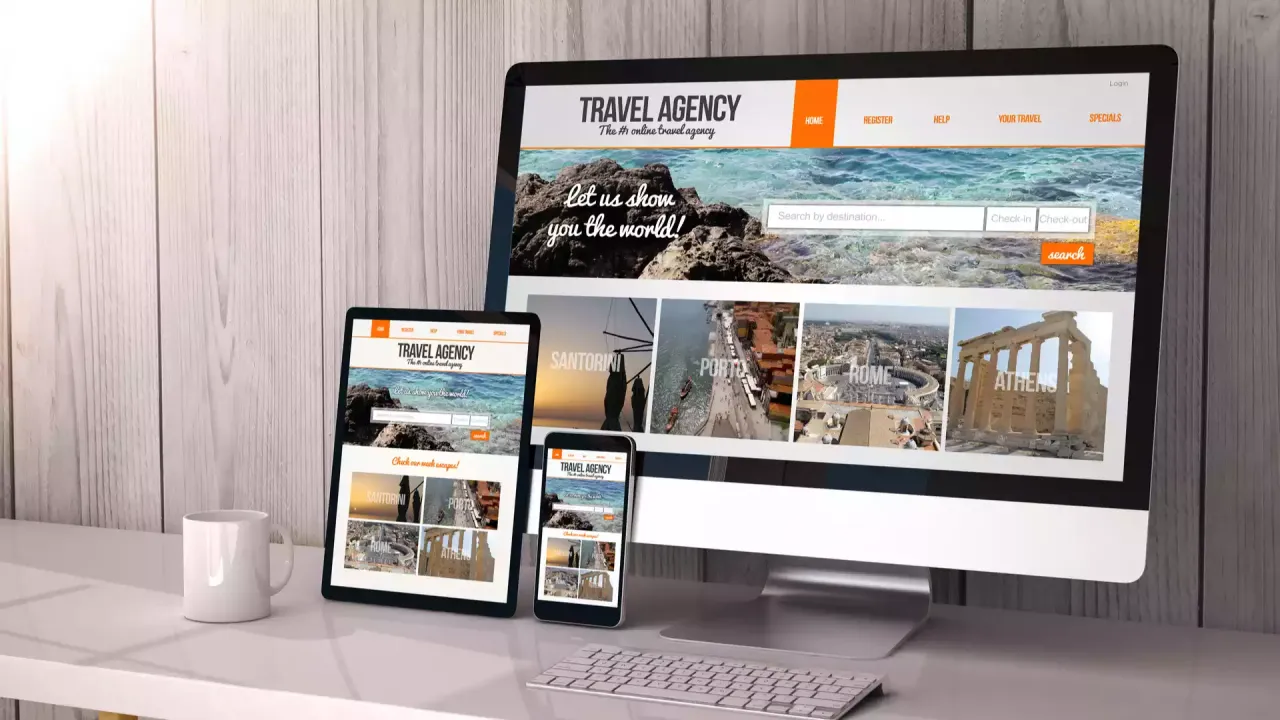 Baner HTML na stronie internetowej