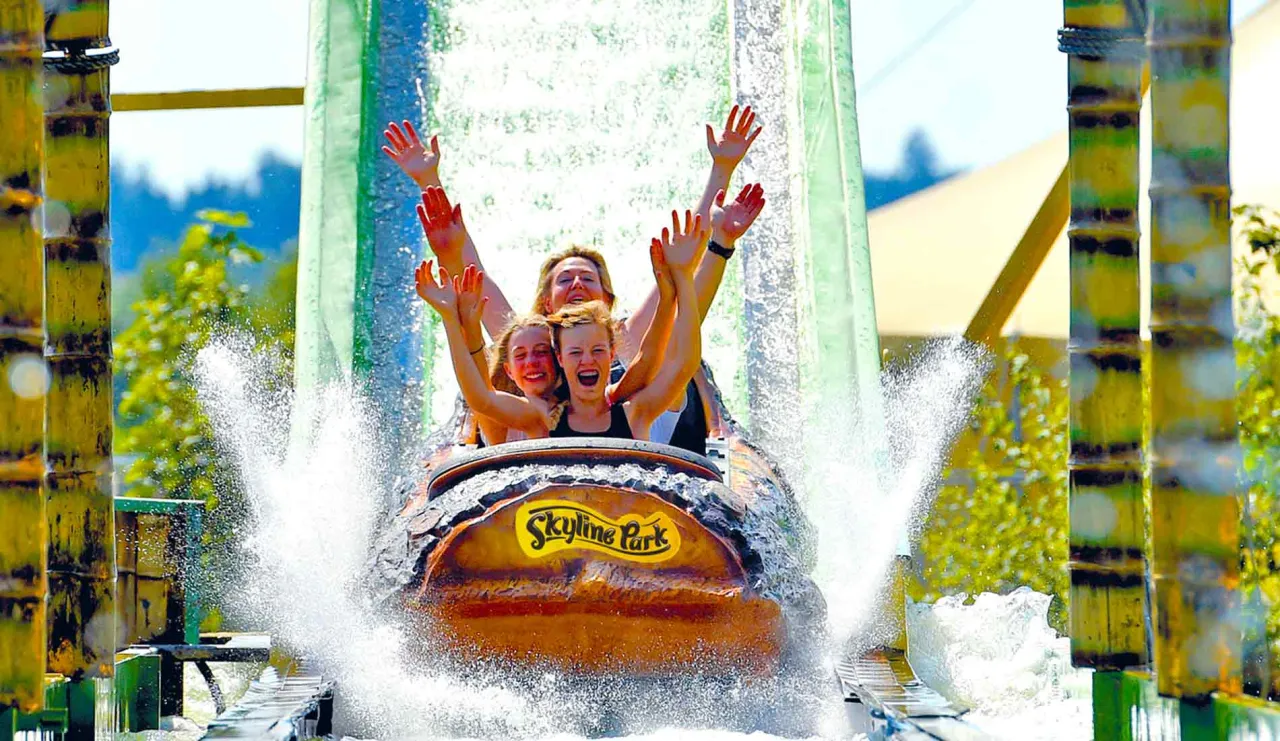 Skyline Park Wasserbahn Wildwasserbahn