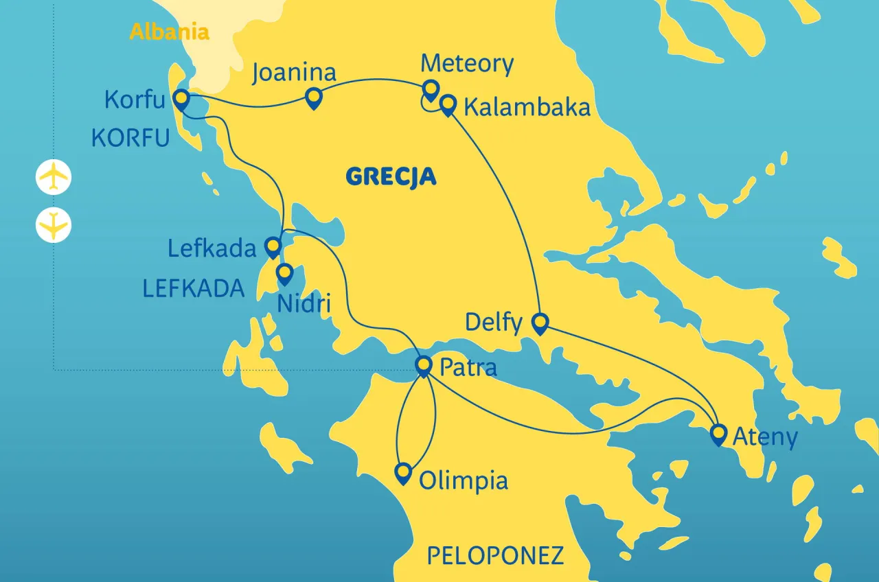 Słynna Zatoka Wraku (Navagio) na Zakynthos