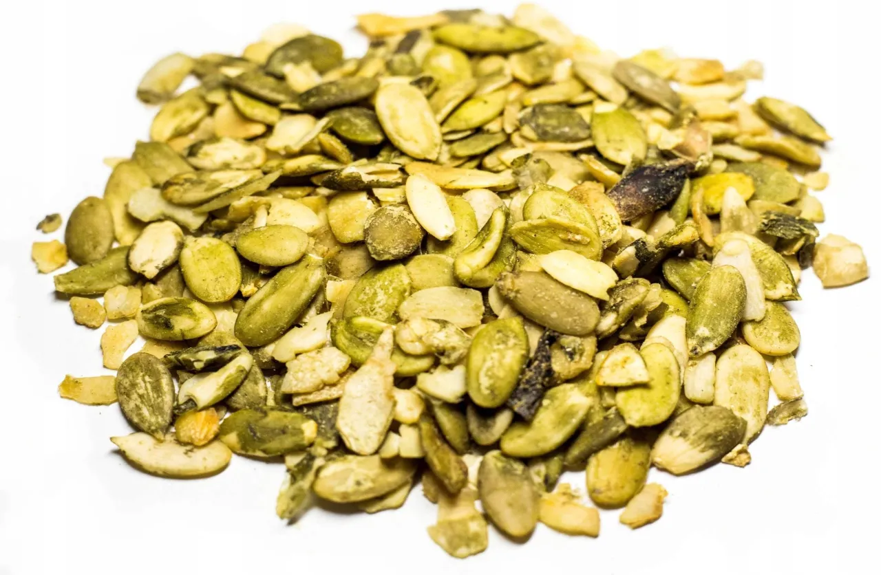 R&oacute;żne gatunki ptak&oacute;w jedzących pestki dyni