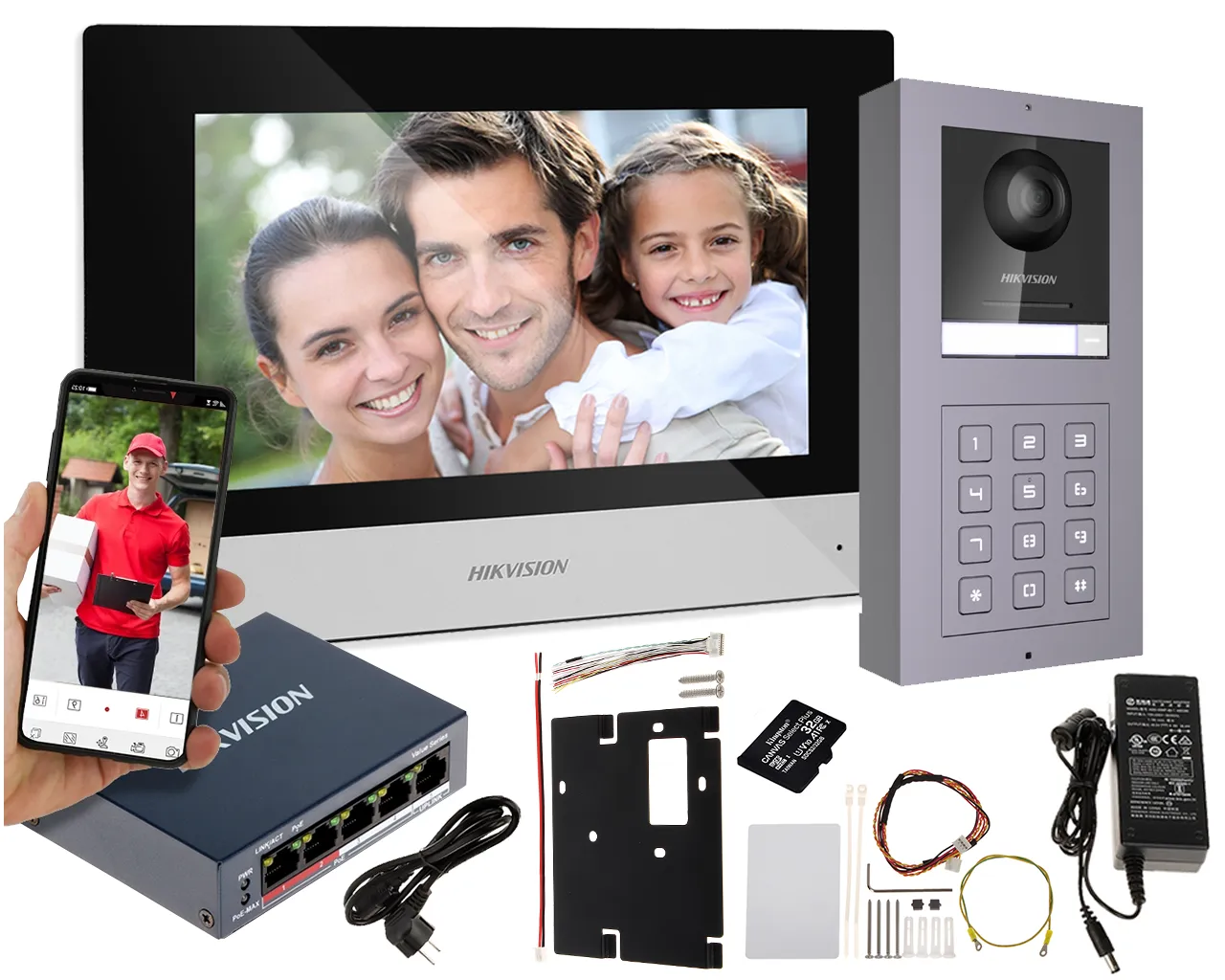 system wideodomofonowy IP monitor