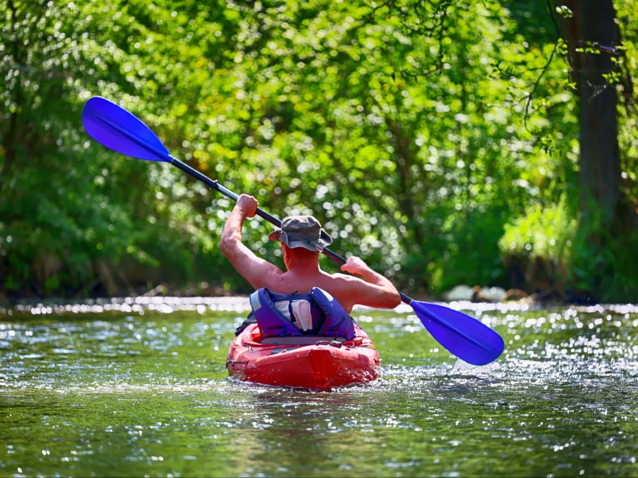 spływ kajakowy malownicza rzeka góry
