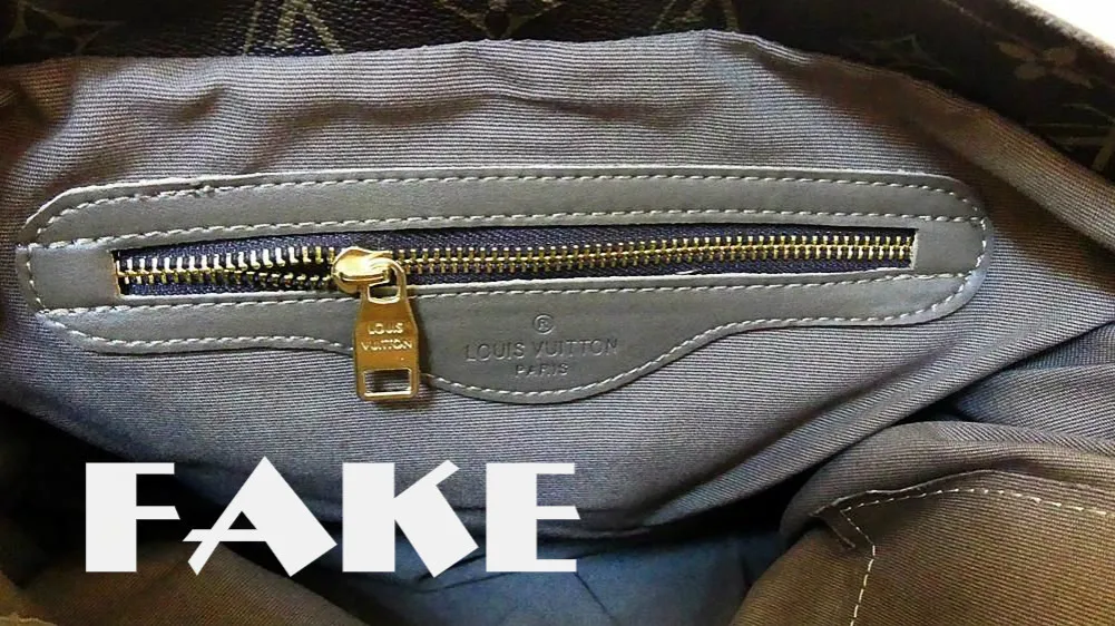 Louis Vuitton szwy autentyczne porównanie