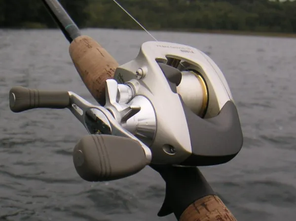 multiplikator z nawiniętą plecionką