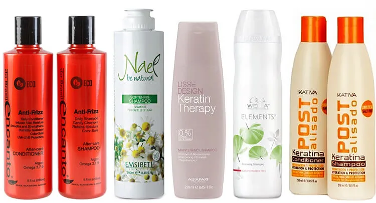 pielęgnacja włosów po keratynowym prostowaniu produkty